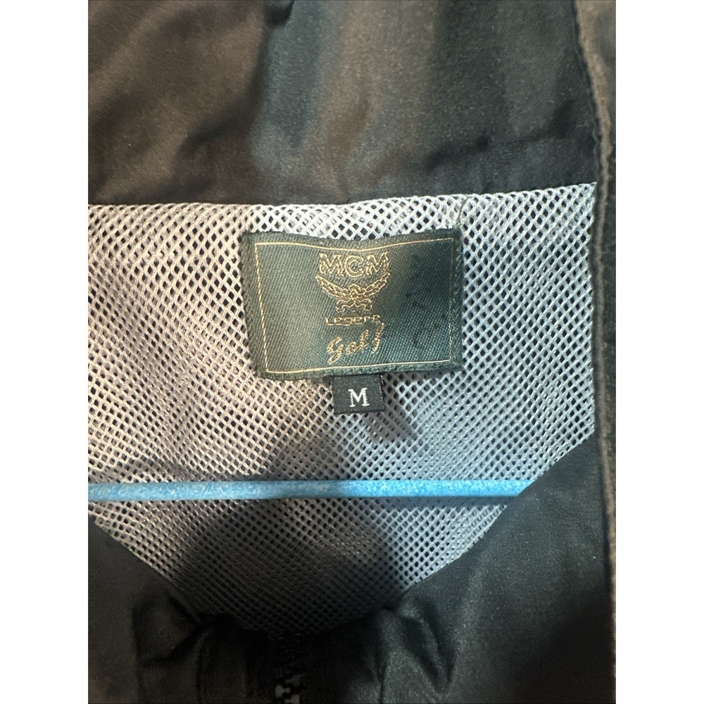 MCM Vintage Golf Windbreaker Jacket Size Medium with Certified of Authenticity - Picture 6 of 11